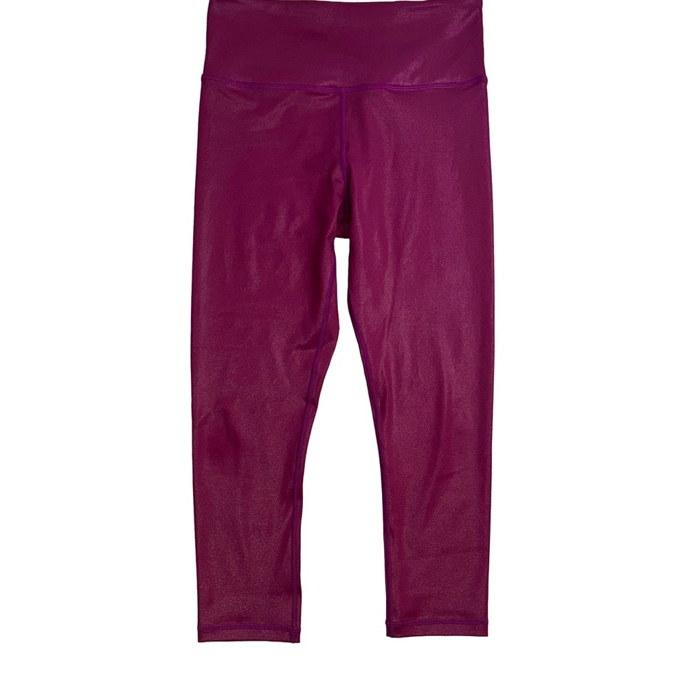 ZYIA ACTIVE | Shimmer Metallic Leggings | High Rise | 7/8 Length